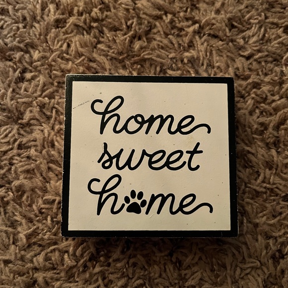 Other - Home Sweet Home Decorative Sign
